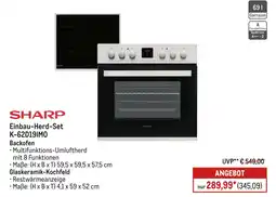 METRO Sharp einbau-herd-set k-62d19im0 Angebot