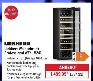 METRO Liebherr liebherr weinschrank professional wfbli 5241 Angebot
