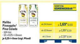 METRO Malibu pineapple/pina colada Angebot