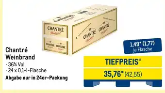 METRO Chantré weinbrand Angebot