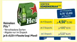 METRO Heineken pils Angebot