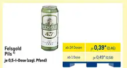 METRO Felsgold pils Angebot