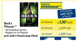 METRO Beck`s pilsener Angebot