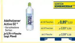 METRO Adelholzener active o2 Angebot
