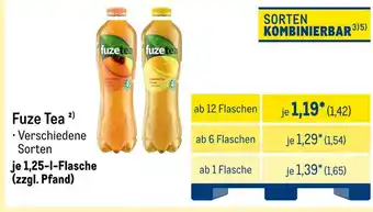 METRO Fuze tea Angebot
