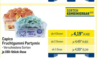 METRO Capico fruchtgummi partymix Angebot