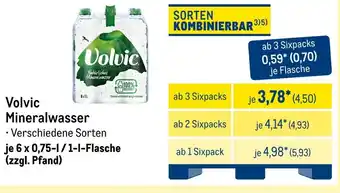 METRO Volvic mineralwasser Angebot