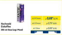 METRO Hochwald eiskaffee Angebot
