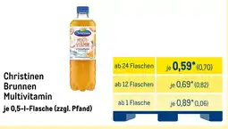 METRO Christinen brunnen multivitamin Angebot