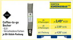 METRO Rioba coffee-to-go becher Angebot