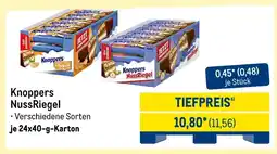 METRO Knoppers nussriegel Angebot