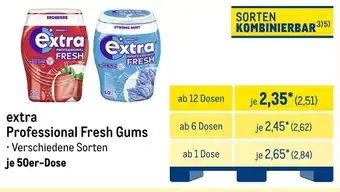 METRO Extra professional fresh gums Angebot