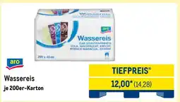 METRO Wassereis Angebot