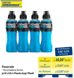 METRO Powerade Angebot