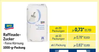 METRO Aro raffinade- zucker Angebot