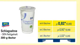 METRO Aro schlagsahne Angebot