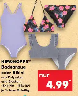 Kaufland HIP&HOPPS Badeanzug oder Bikini Angebot