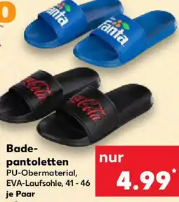 Kaufland Bade- pantoletten Angebot