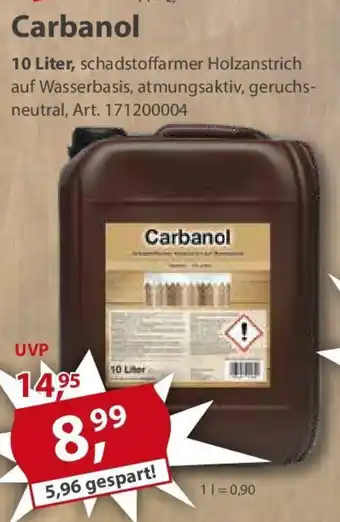 Sonderpreis Baumarkt Carbanol Angebot