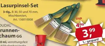 Sonderpreis Baumarkt Lasurpinsel-Set Angebot