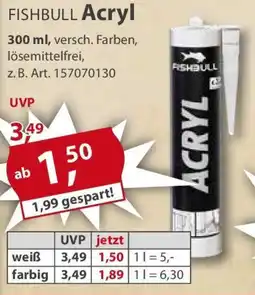 Sonderpreis Baumarkt FISHBULL Acryl Angebot