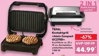 Kaufland TEFAL Kontaktgrill Inicio Compact GC270D Angebot