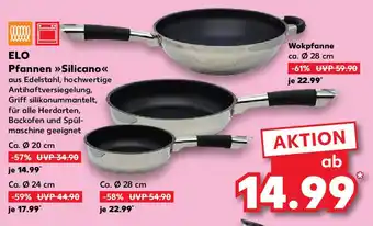 Kaufland ELO Pfannen Silicano Angebot