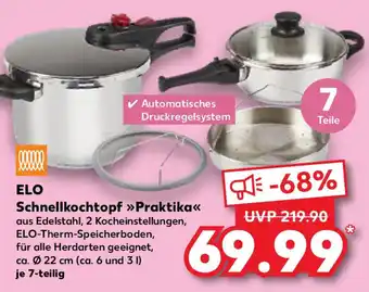 Kaufland ELO Schnellkochtopf Praktika Angebot