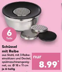 Kaufland Schüssel mit Reibe Angebot