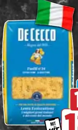 Hit De Cecco Italienische Pasta oder Pasta- spezialitäten Angebot