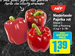 Hit HİT Niederlande Paprika rot Angebot