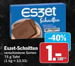 Hit Eszet-Schnitten Angebot