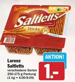 Hit Lorenz Saltletts Angebot