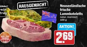 Hit Neuseeländische frische Lammkoteletts Angebot