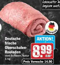 Hit Deutsche frische Oberschalen- Rouladen Angebot
