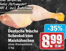 Hit Deutsche frische Schenkel vom Maishähnchen Angebot