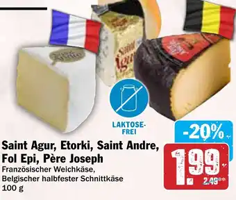 Hit Saint Agur, Etorki, Saint Andre, Fol Epi, Père Joseph Angebot