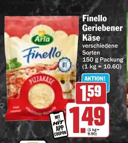 Hit Finello Geriebener Käse Angebot