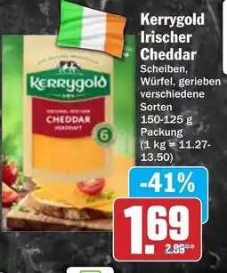 Hit Kerrygold Irischer Cheddar Angebot