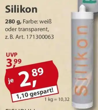 Sonderpreis Baumarkt Silikon Angebot