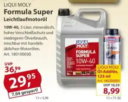 Sonderpreis Baumarkt LIQUI MOLY Formula Super Leichtlaufmotoröl Angebot