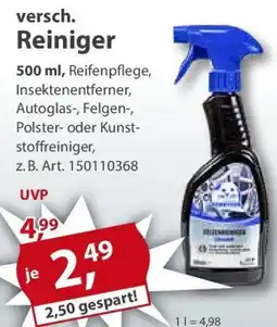 Sonderpreis Baumarkt versch. Reiniger Angebot