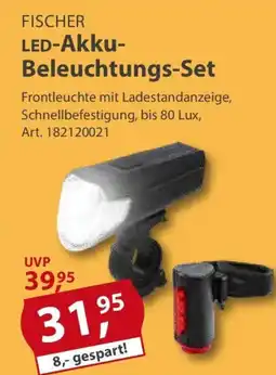 Sonderpreis Baumarkt FISCHER LED-Akku- Beleuchtungs-Set Angebot