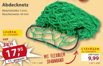 Sonderpreis Baumarkt Abdecknetz Angebot
