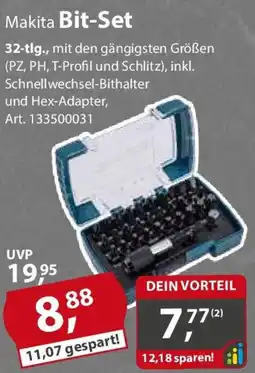 Sonderpreis Baumarkt Makita Bit-Set Angebot