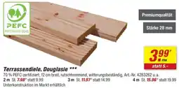toom Baumarkt Terrassendiele, Douglasie Angebot