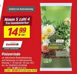 toom Baumarkt Pinienrinde Angebot