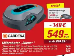 toom Baumarkt GARDENA Mähroboter,,Sileno"¹ Angebot
