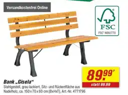 toom Baumarkt Bank,,Gisela" Angebot