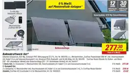 toom Baumarkt Balkonkraftwerk-Set Angebot